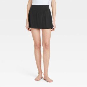 All In Motion XL Womens Skort Mid Rise Everyday Soft Moisture Wicking Black